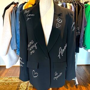 Cinq-a-sept bling blazer